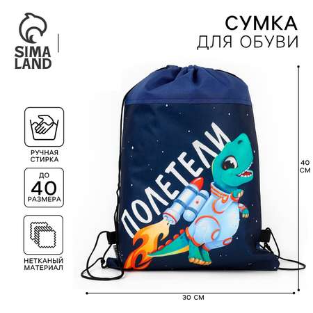 Мешок для обуви ArtFox STUDY Полетели