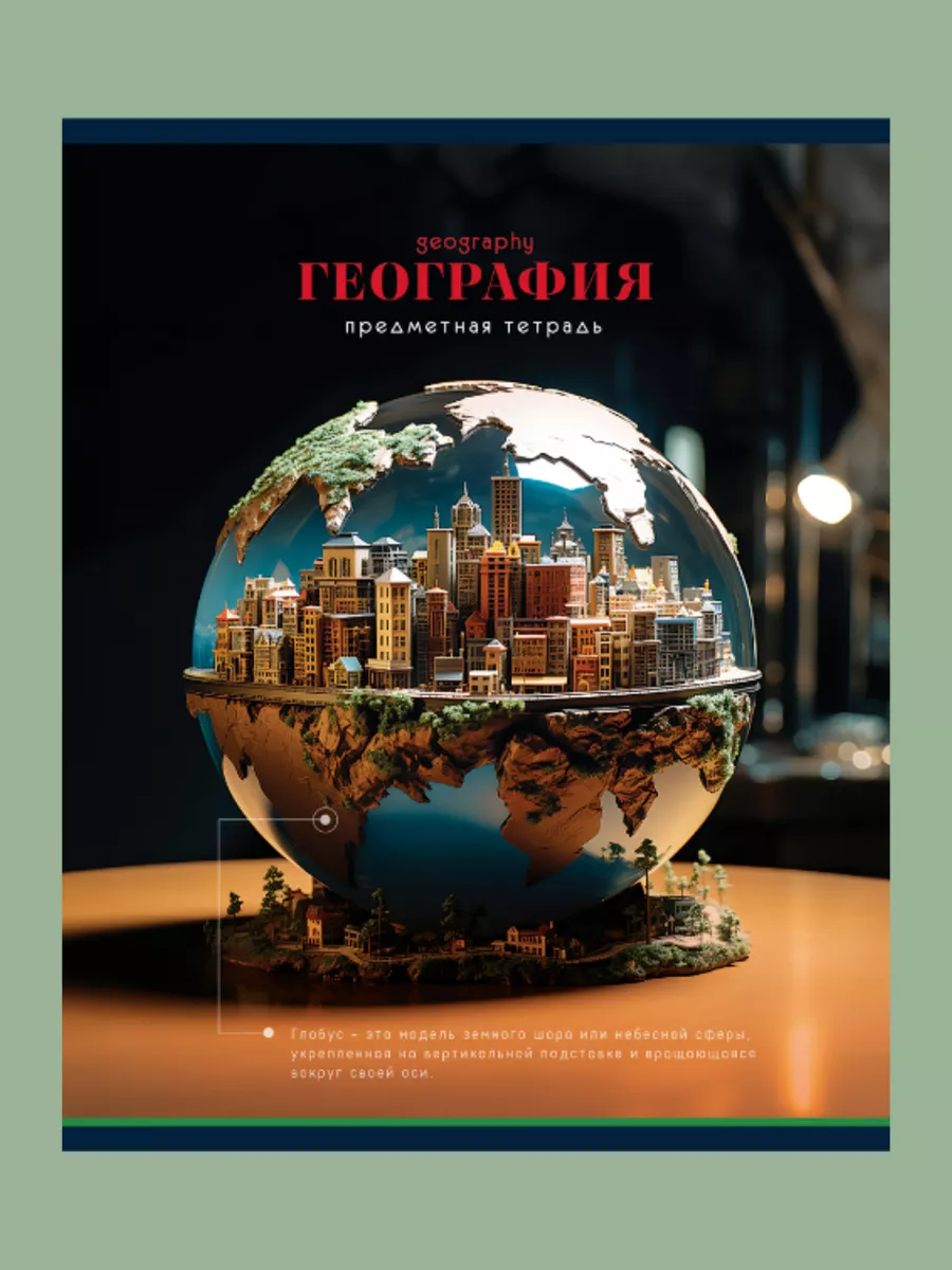 Тетрадь BG 40 лист. 12 шт. (Алгебра, Английский язык, Биология, Физика, География, Геометрия, История, Литература, Русский язык, Химия) - фото 11