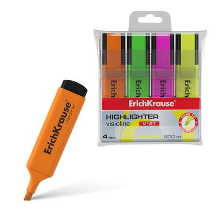 Маркеры ErichKrause 4 цв.