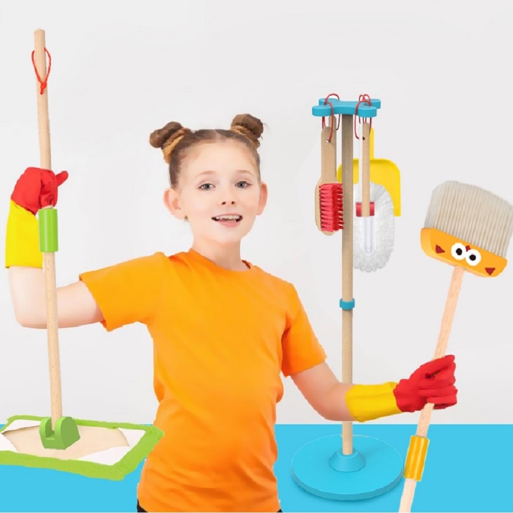 Игрушка Tooky Toy швабры и мётлы - фото 3