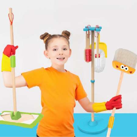 Игрушка Tooky Toy швабры и мётлы