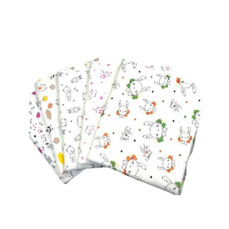 Пелёнка Софьюшка трикотаж 80х100 см 5 шт.