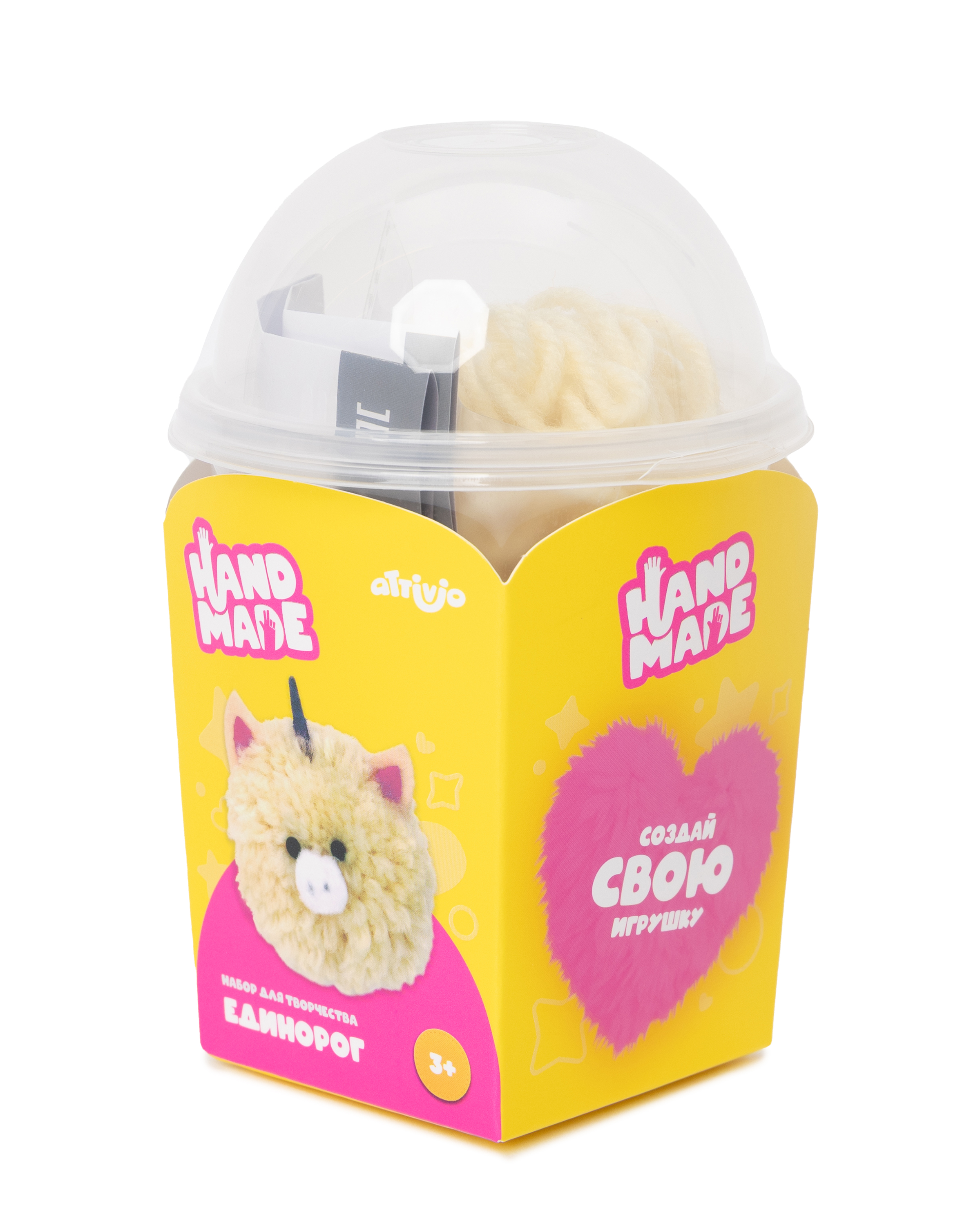 Набор для творчества Attivio вязание Единорог - фото 1