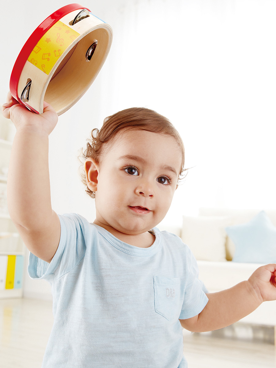Игрушка музыкальная Hape бубен - фото 3