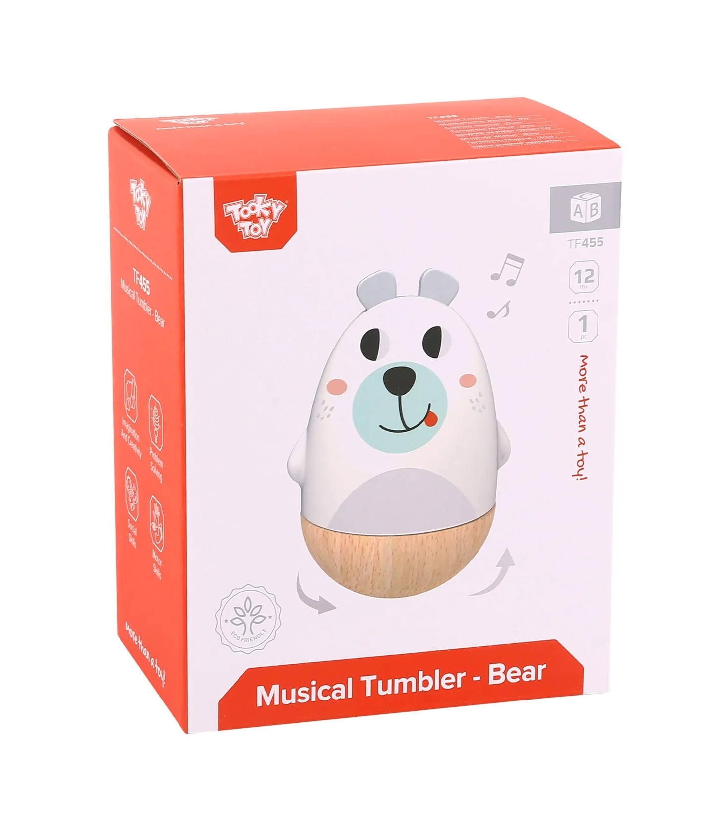 Игрушка Tooky Toy неваляшка - фото 3