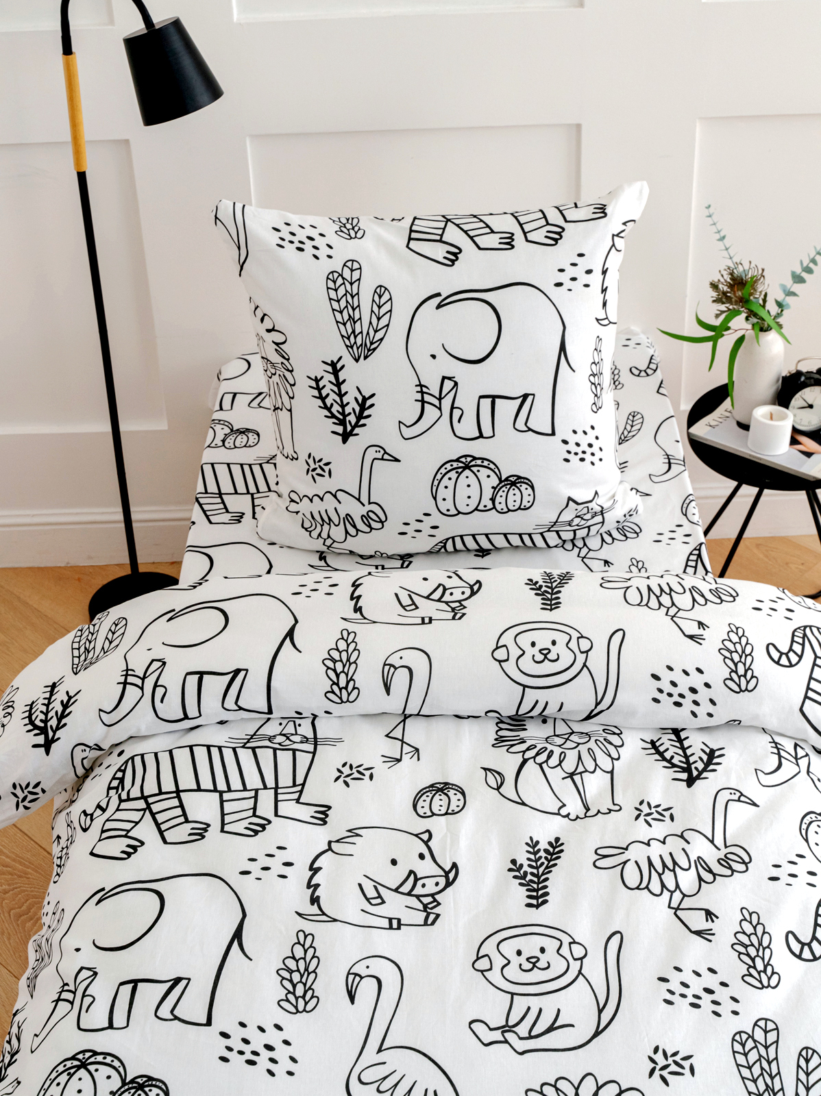 Комплект постельного белья Павлинка Звери полутораспальный - фото 4