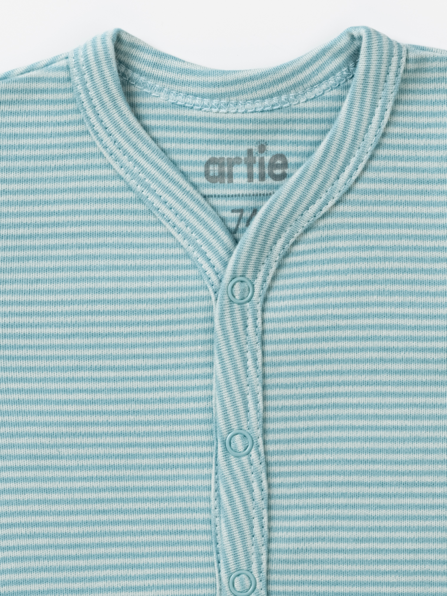 Комбинезон 2 шт artie S25B17K2-1492M/Молочный-бирюзовый - фото 3