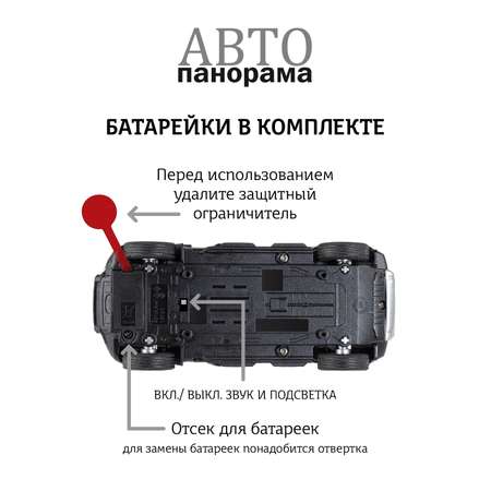 Внедорожник АВТОпанорама BMW X7 1:32