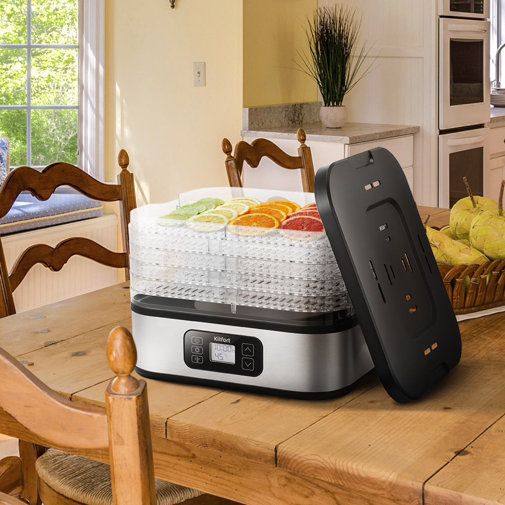 Сушилка для овощей и фруктов KITFORT КТ-4945 - фото 5