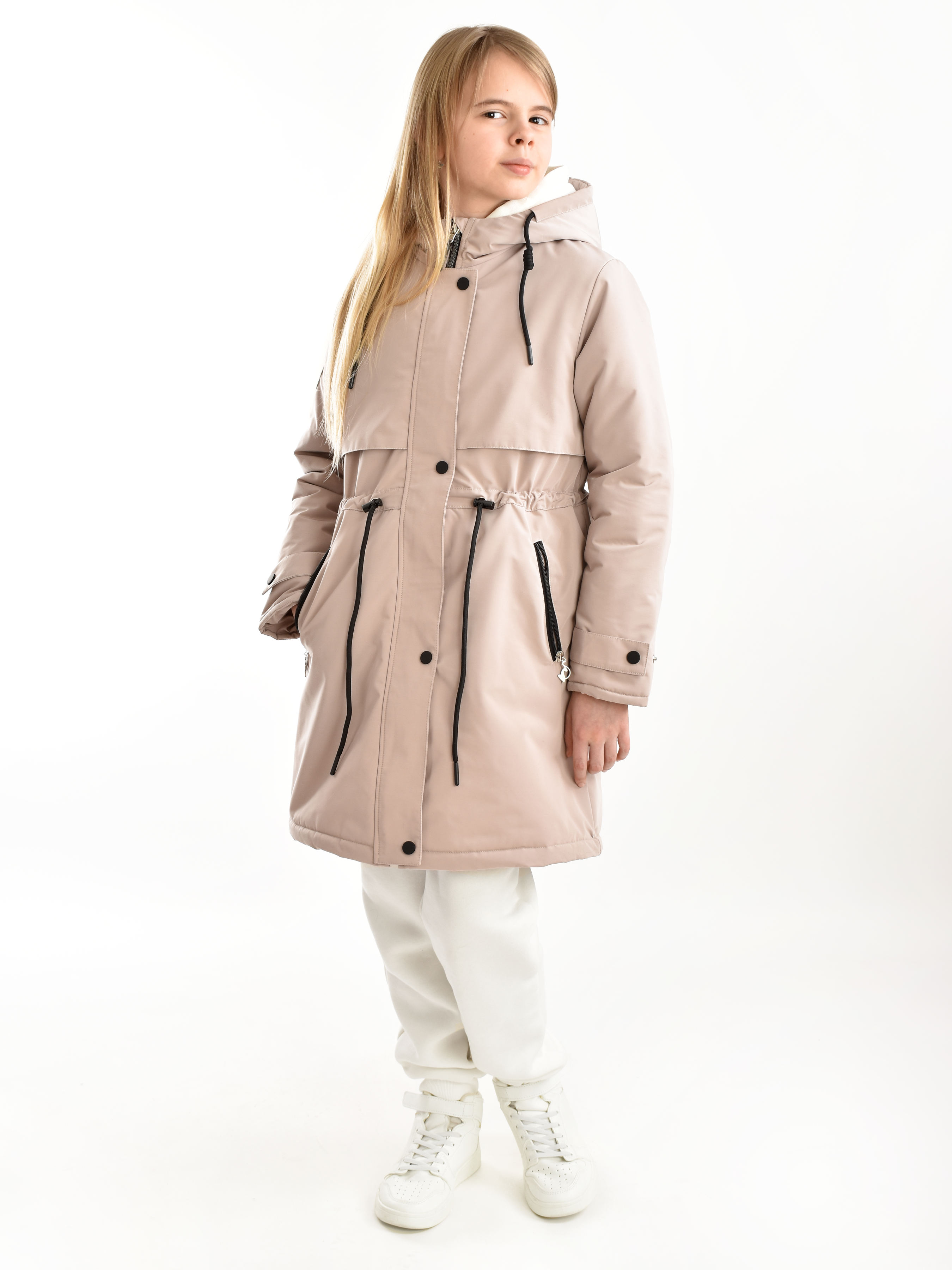 Парка AllisZhuk 00_451/бежевый - фото 6