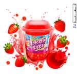 Десерт желеобразный Джелли Велли Джой Бабл клубника