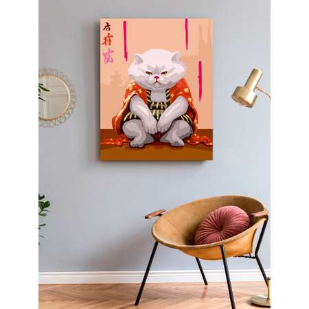 Картина по номерам Art on Canvas Японский-кот в ассортименте