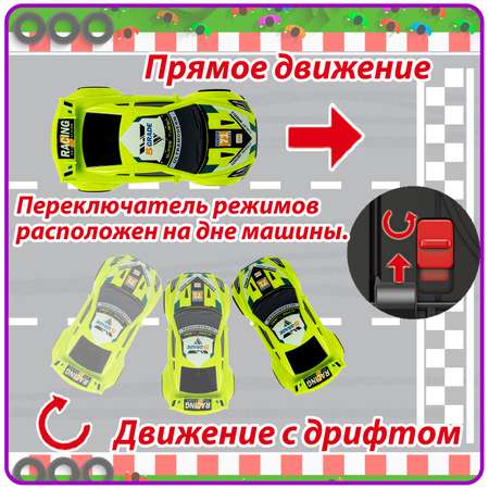 Автомобиль Bondibon Инерционная машинка дрифт 1:24