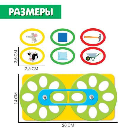 Настольная игра IQ-ZABIAKA Круги с ассоциациями