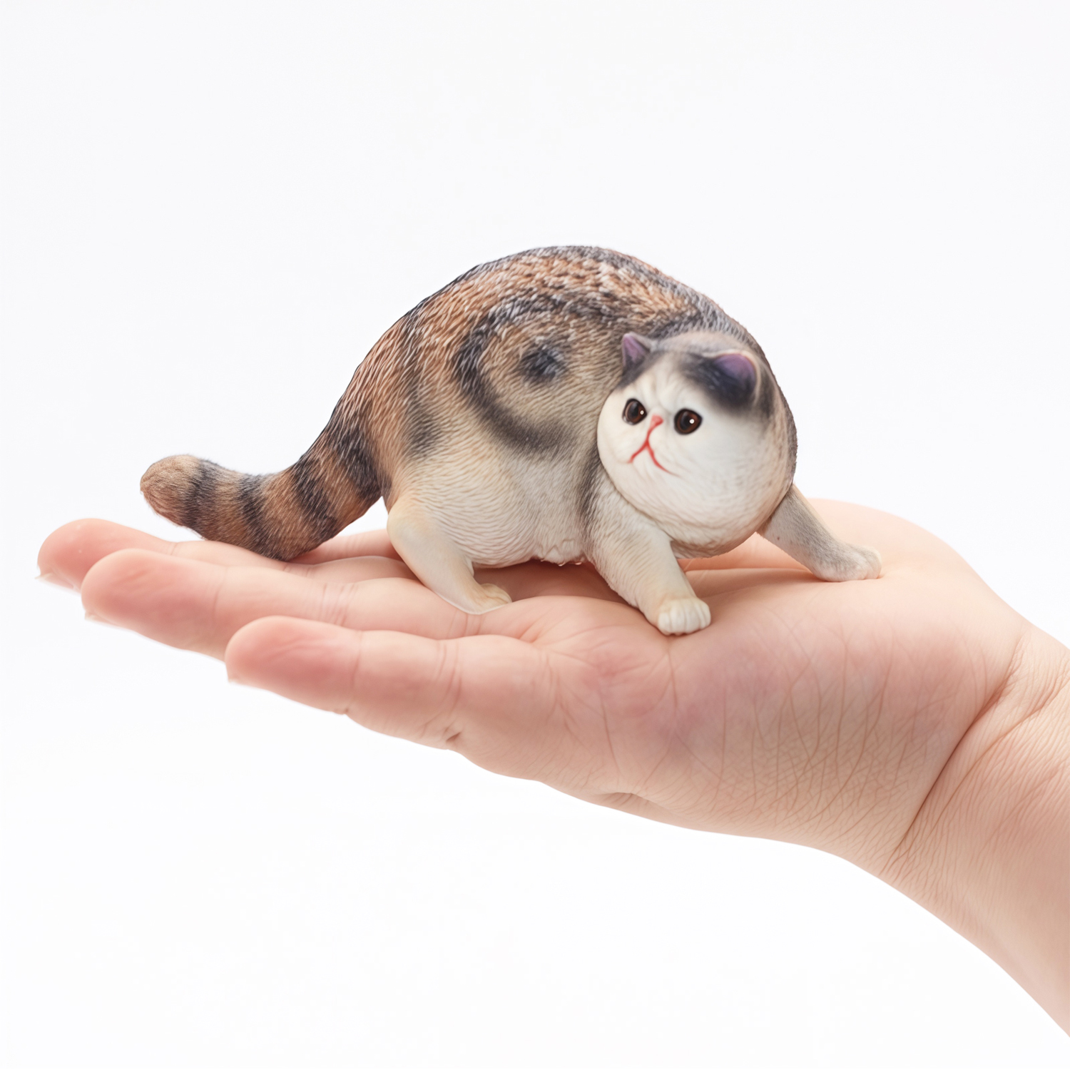 Фигурка Детское Время Кошка Персидская рыже-серая - фото 2