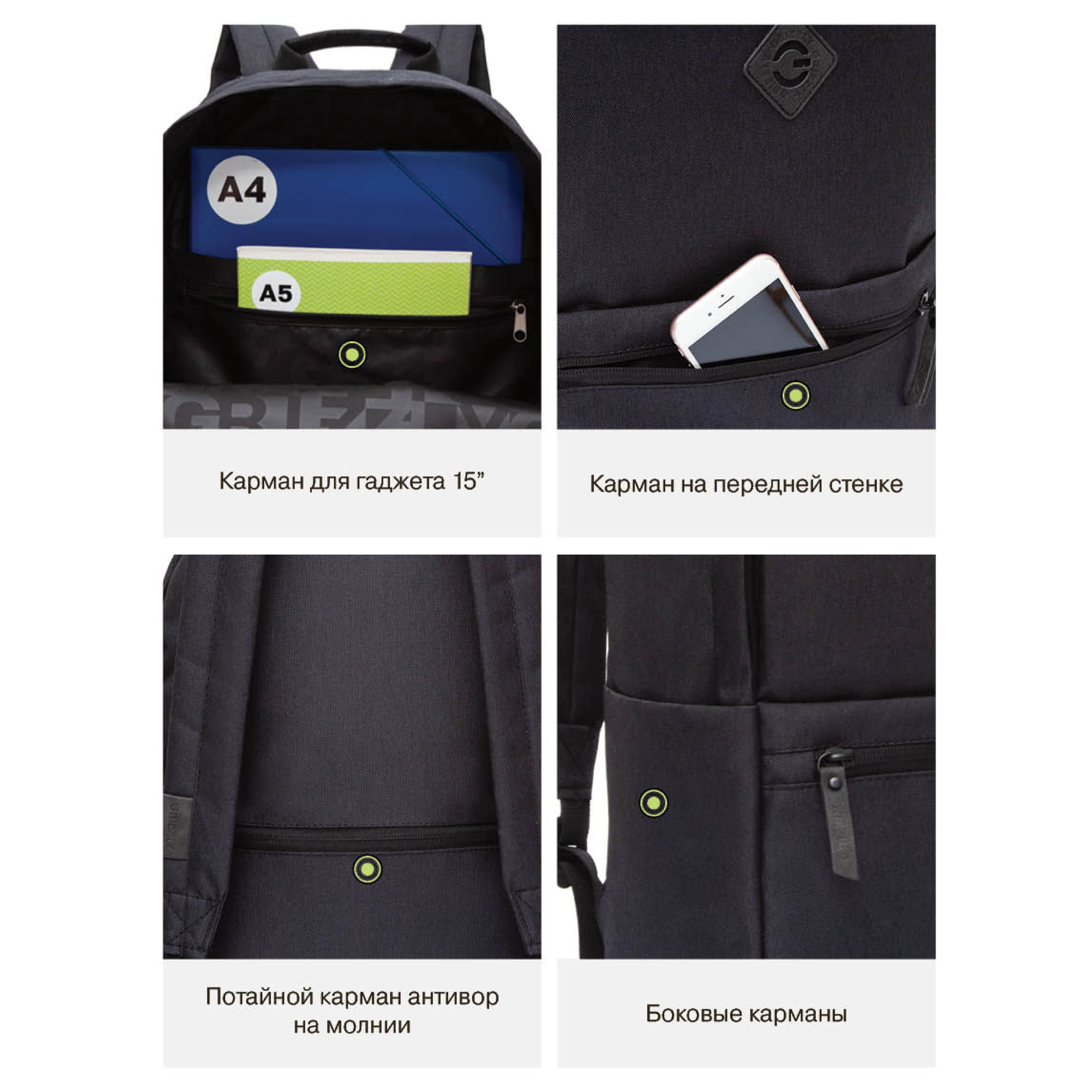 Рюкзак Grizzly Классика - фото 10