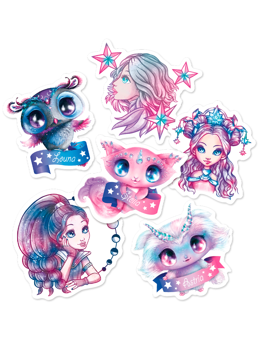 Наклейки Nebulous Stars 50 шт. - фото 2