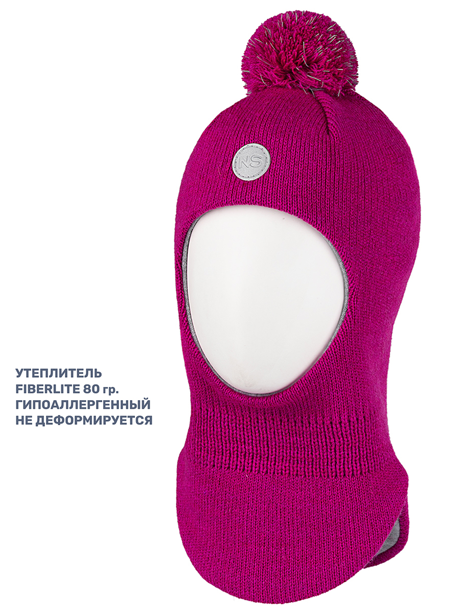 Шапка NIKASTYLE 10з15224 ягода - фото 3