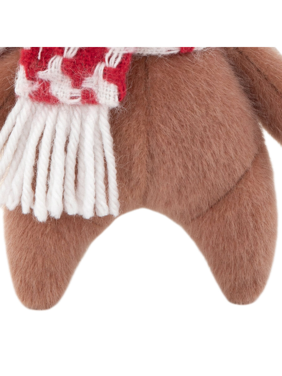 Украшение новогоднее Золотая сказка Олененок в шарфе - фото 10