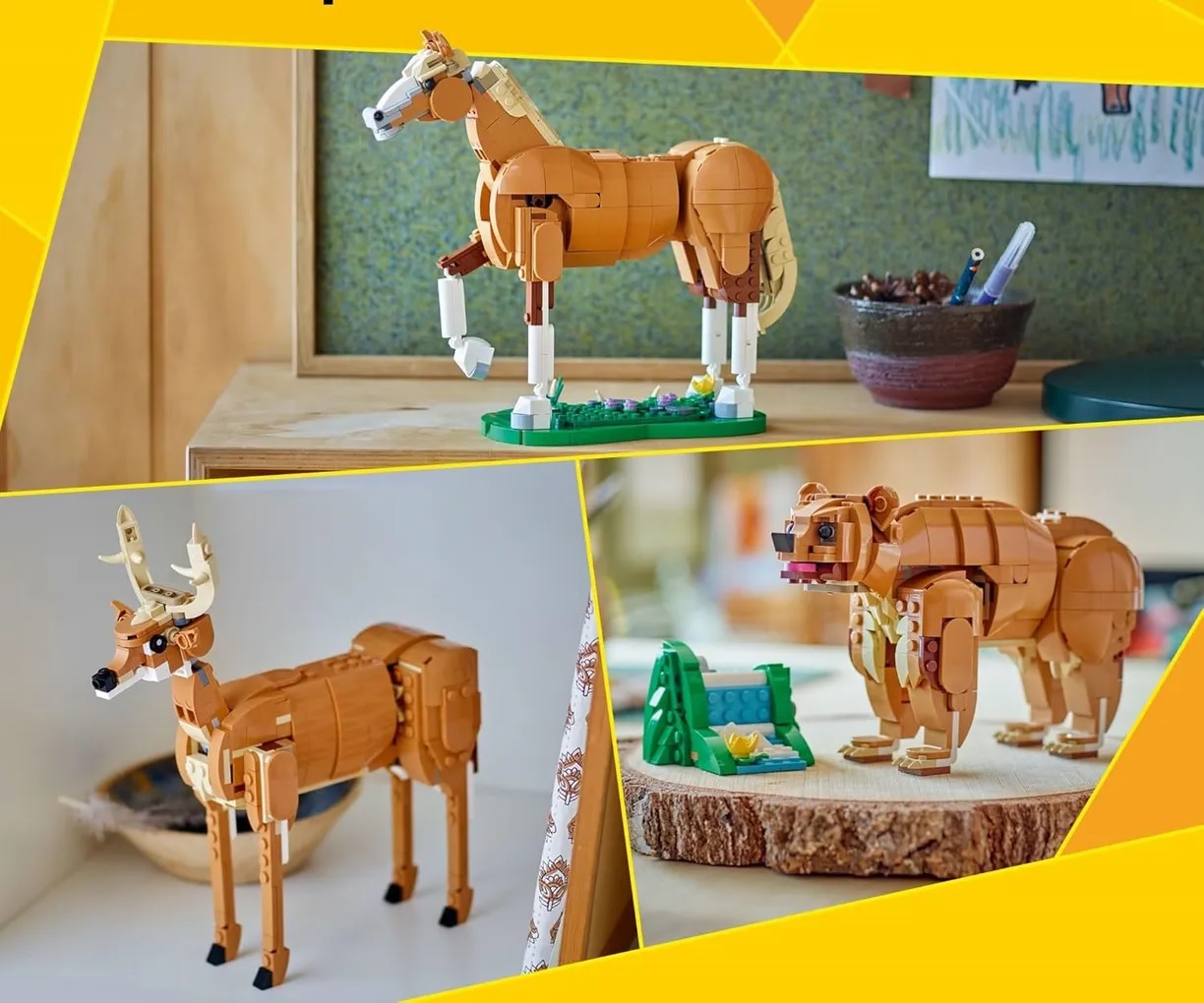 Конструктор LEGO Creator Прекрасная лошадь 3 в 1 685 дет. - фото 4