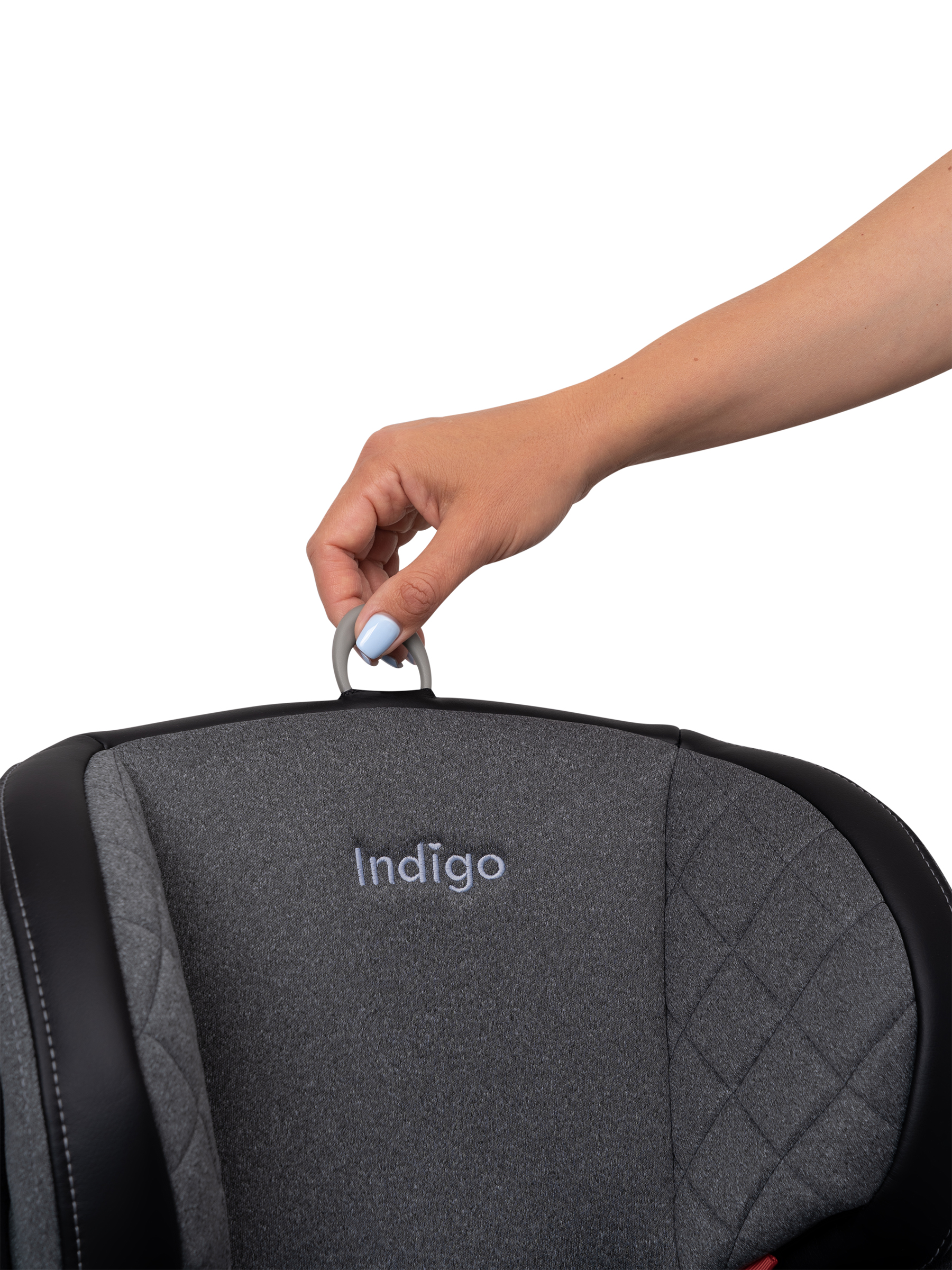 Автокресло Indigo Aero серый Isofix 0+/1/2/3 (0-36 кг) - фото 31