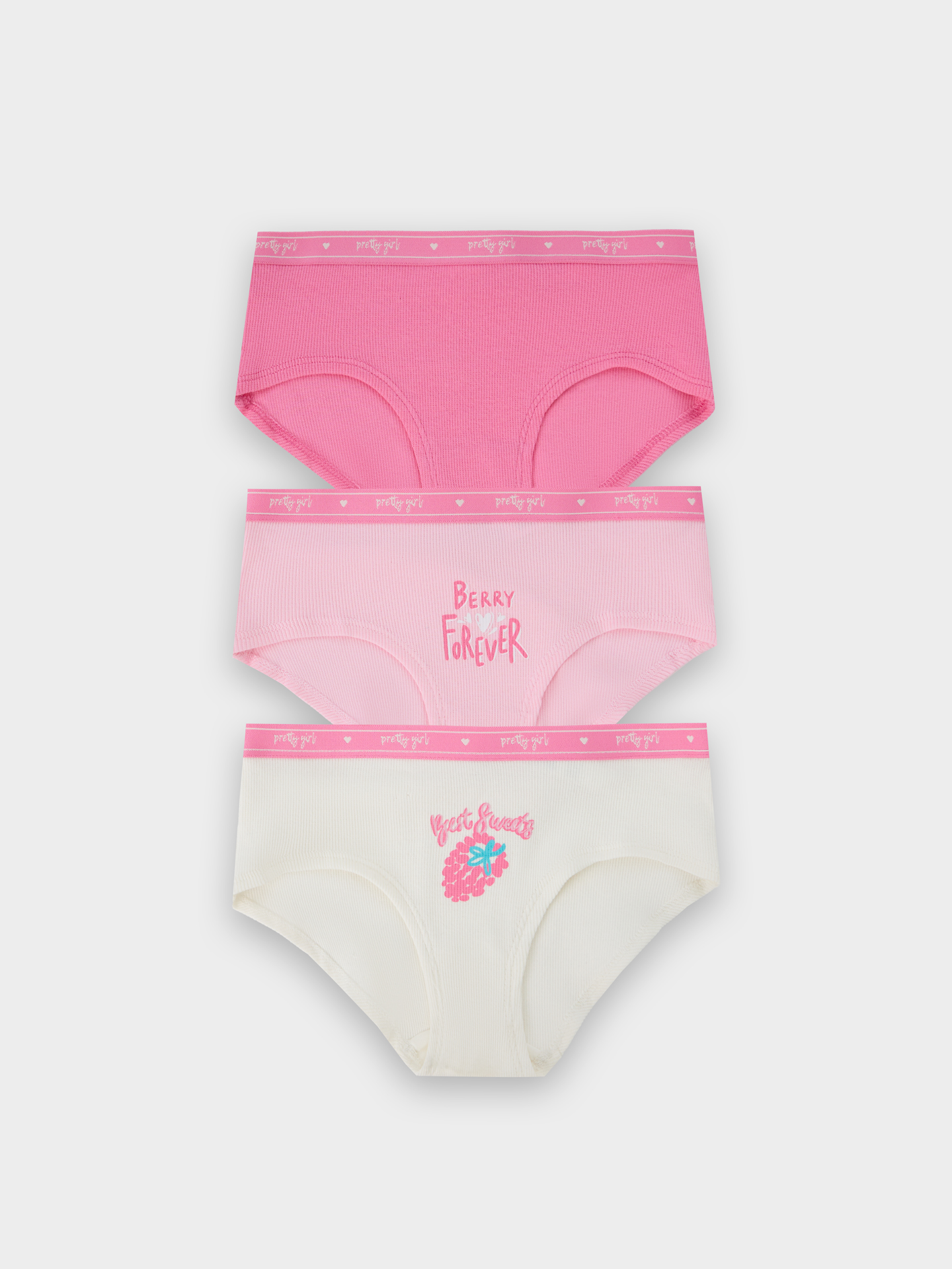 Трусы 3 шт Mark Formelle (Марк Формэль) 417738-3/св.молочный +печать - фото 1