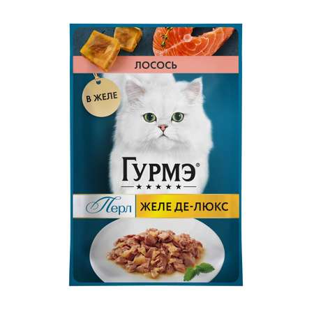 Корм для кошек Гурмэ 75г с лососем