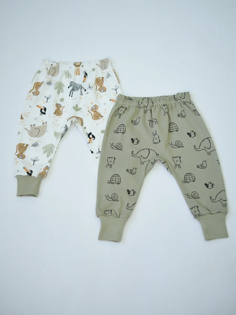 Штанишки 2 шт Совенок Дона БШ2-302-1/76 - фото 1