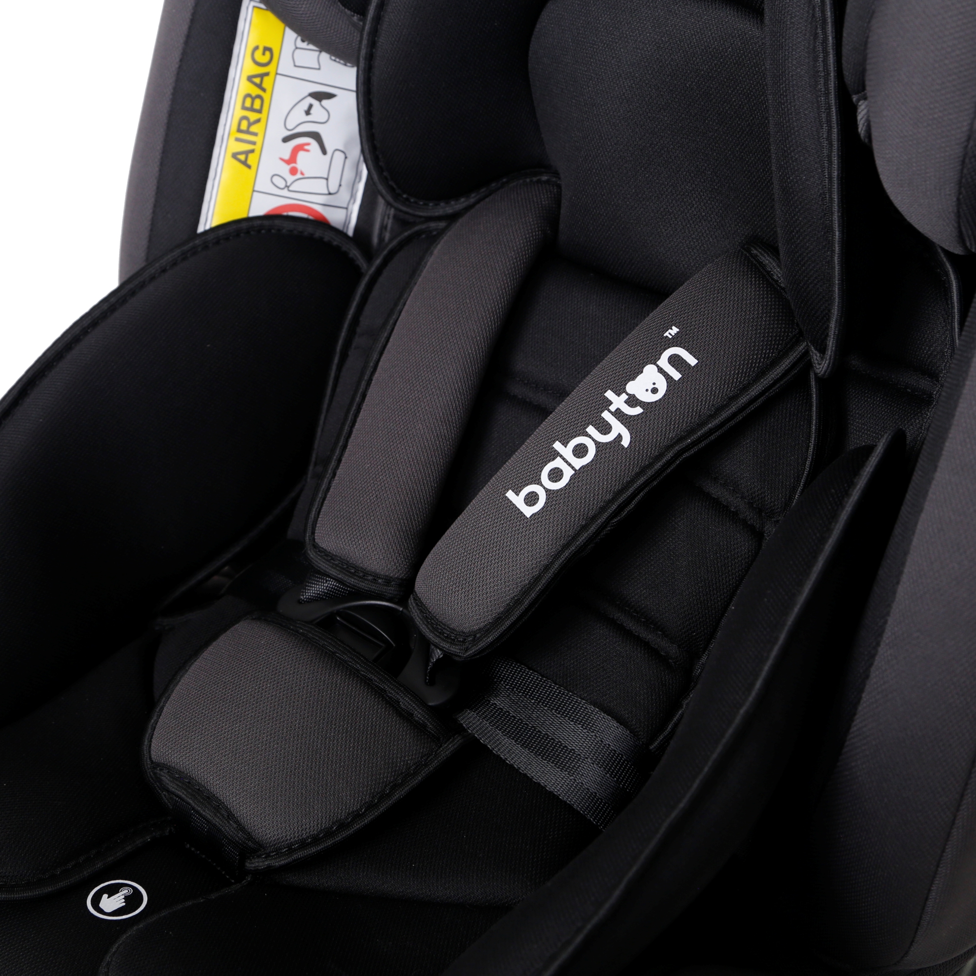 Автокресло Babyton Multi-Stage Black-Grey Isofix 0+/1/2/3 (0-36 кг) - фото 26
