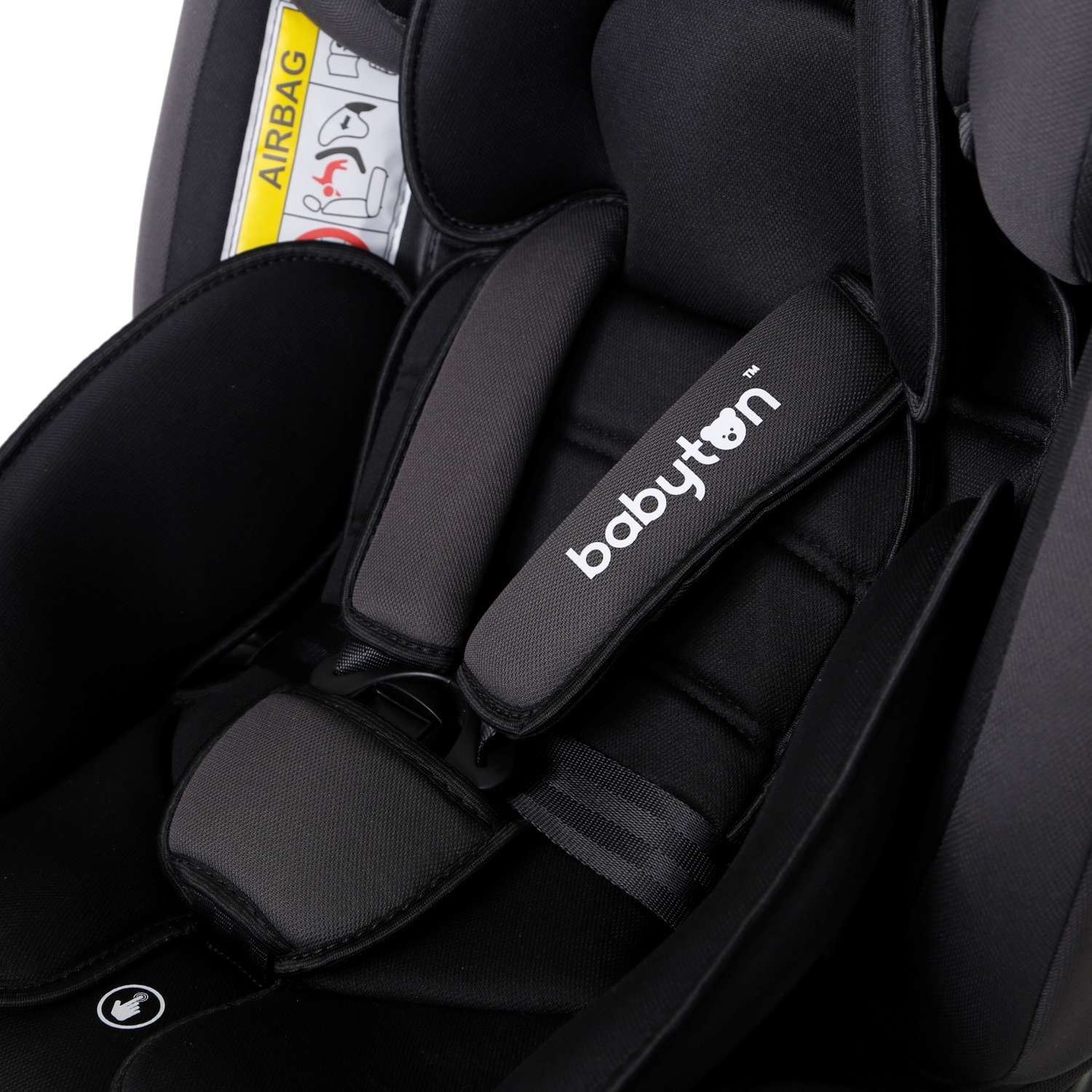 Автокресло Babyton Multi-Stage Black-Grey Isofix 0+/1/2/3 (0-36 кг) - фото 26