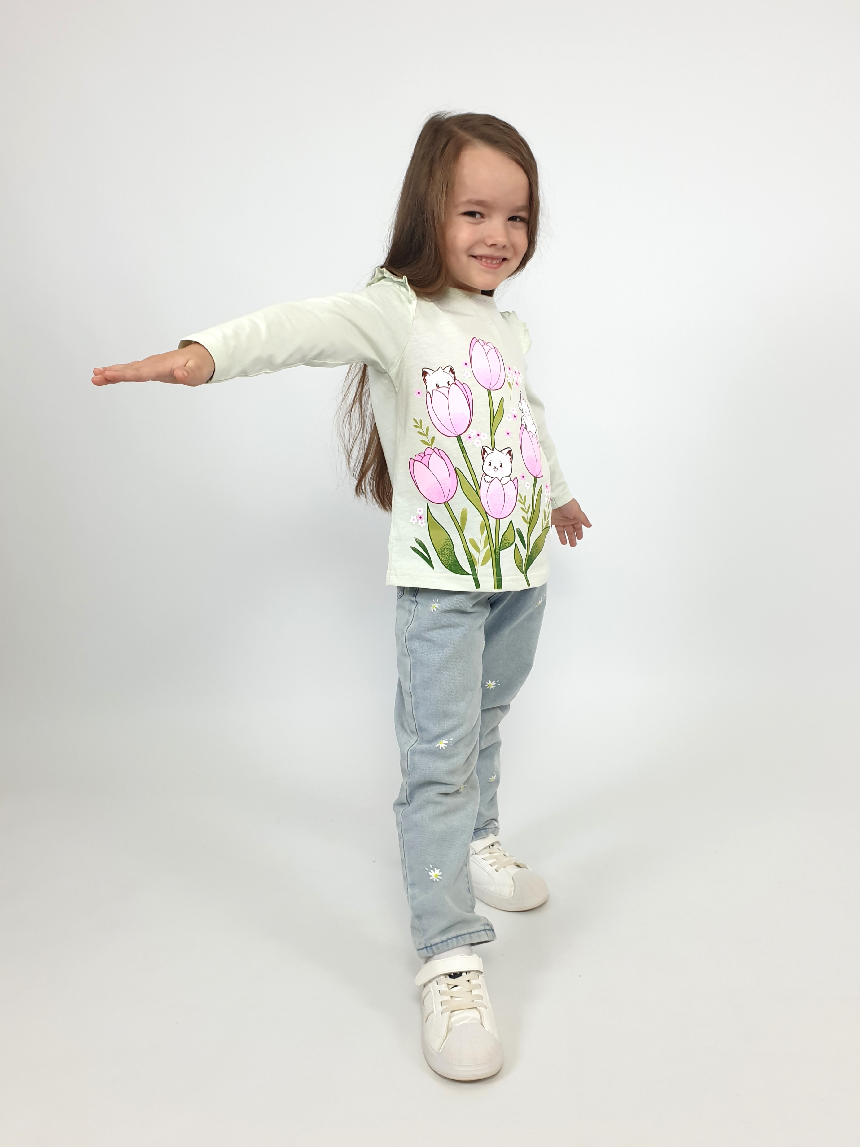 Лонгслив Luneva 4-126-4. - фото 2