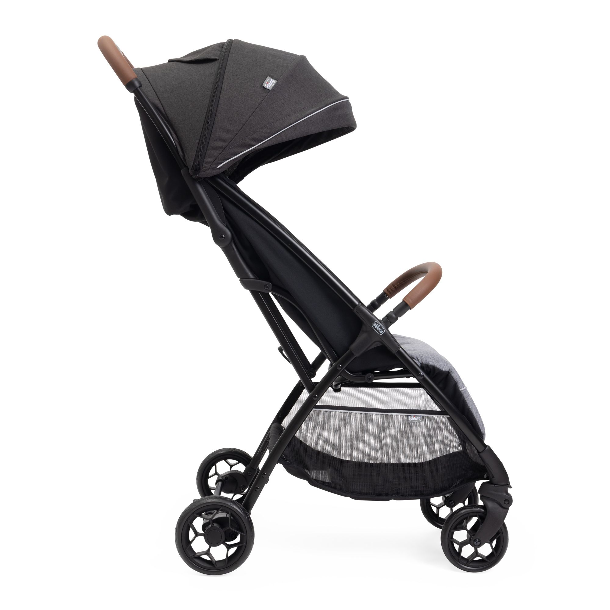 Коляска прогулочная Chicco серый - фото 10
