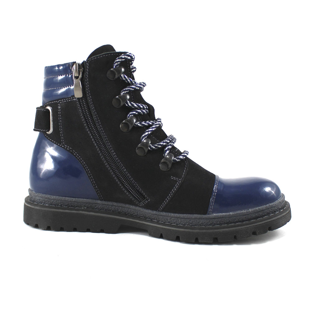 Ботинки BEST.A 270/04-СВ BEST.A Ботинки для девочки,синий нубук - фото 2