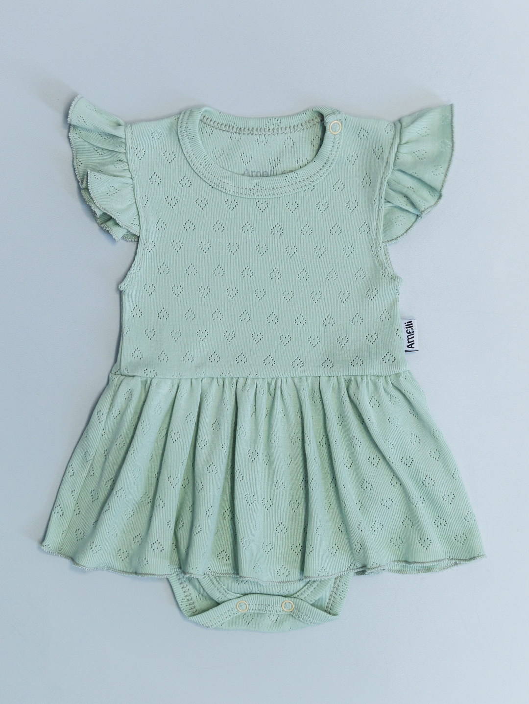 Боди-платье Amelli КЛ.290.050.0.0.044хаки - фото 1