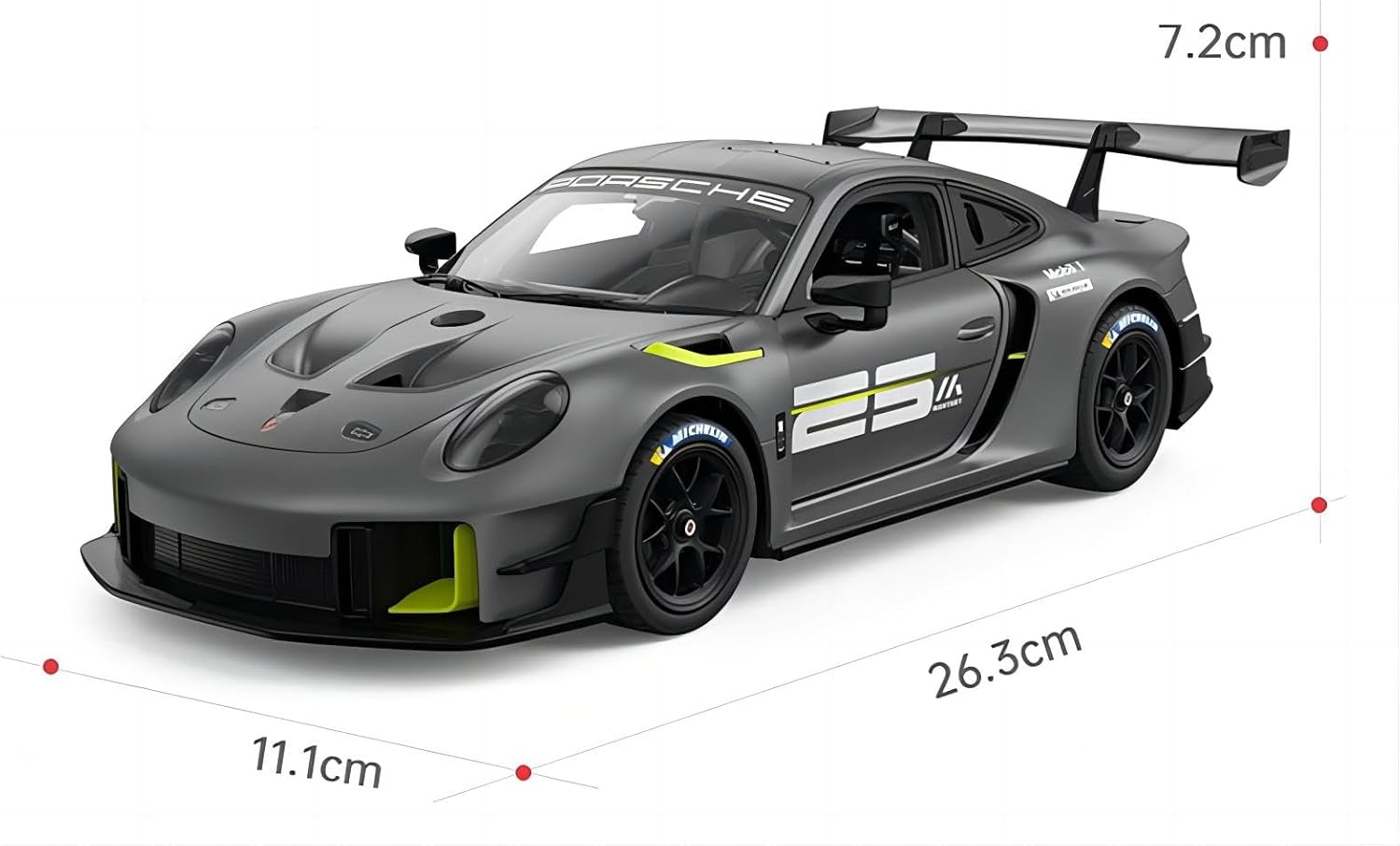 Конструктор Rastar Porsche 911 GT2 68 дет. - фото 6