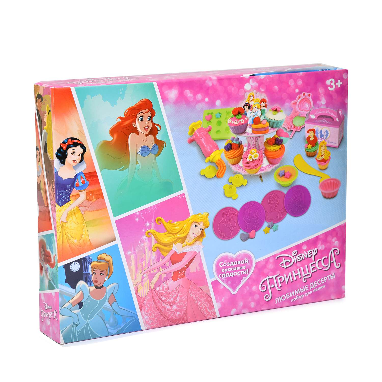 Масса для лепки Disney 5 цв. - фото 1
