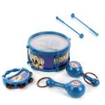 Игрушка музыкальная Veld Co барабаны, бубен, маракас