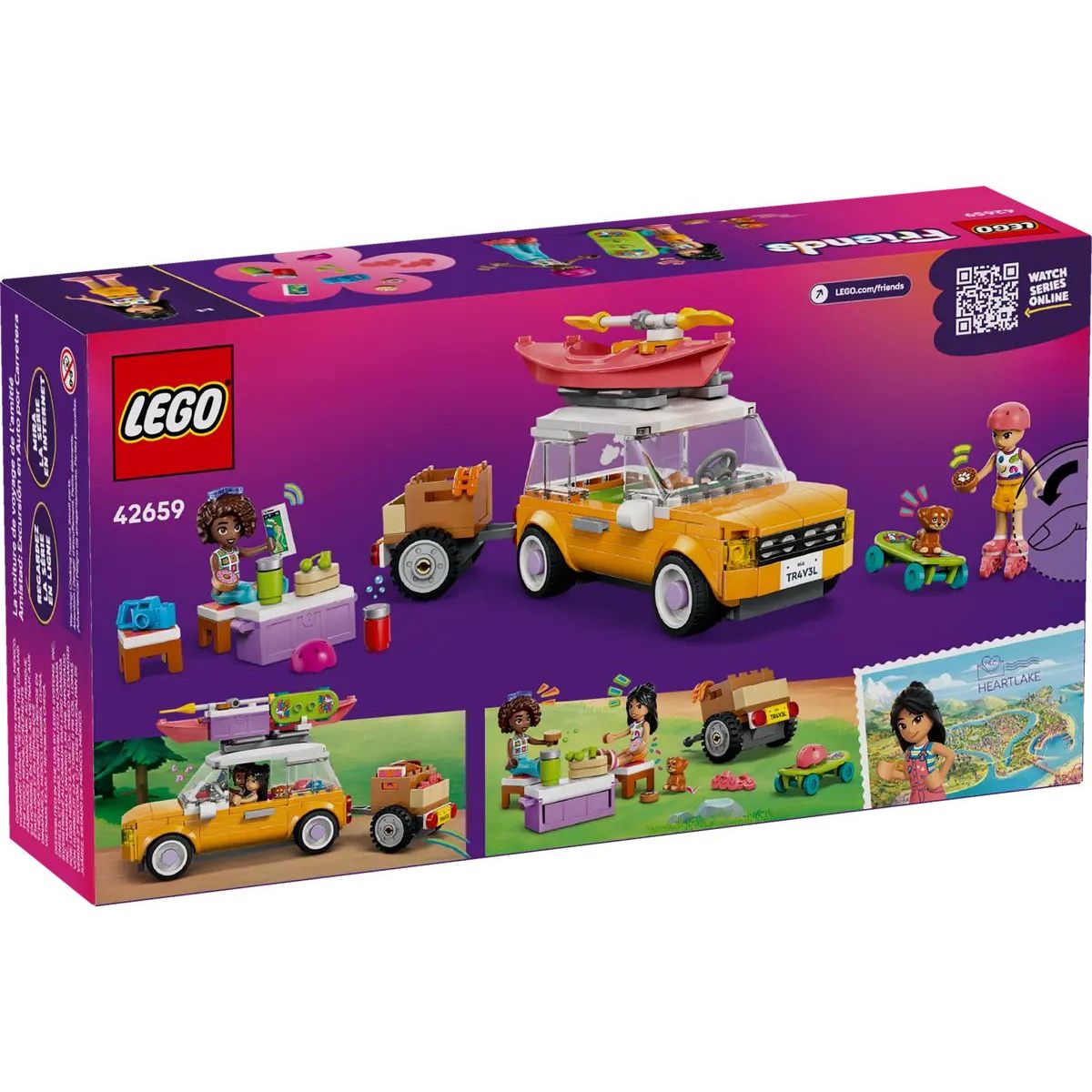 Конструктор LEGO Friends Автомобиль для поездок 220 дет. - фото 7