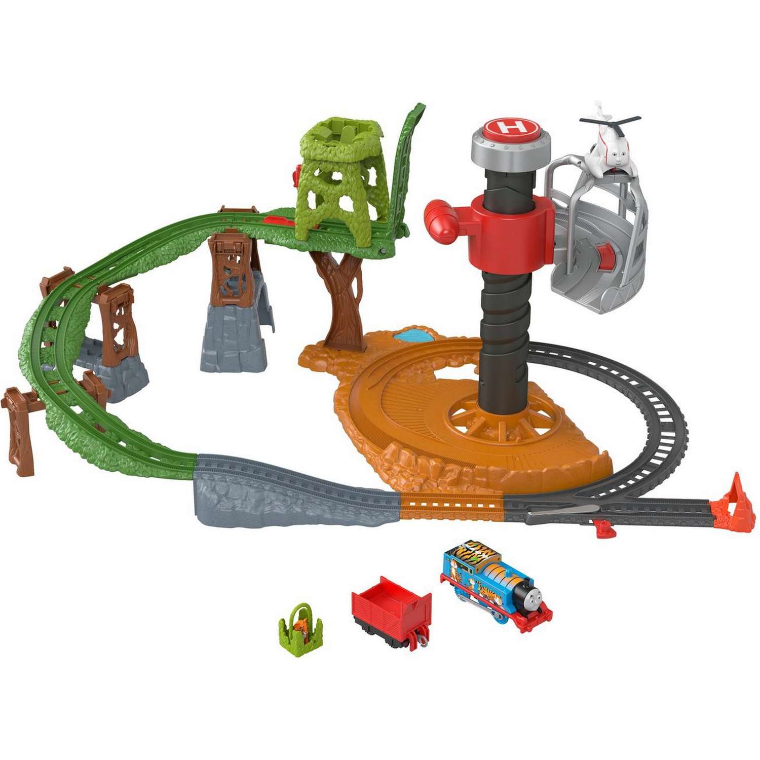 Игровой набор Thomas and Friends Приключения тигренка GXH06 - фото 1