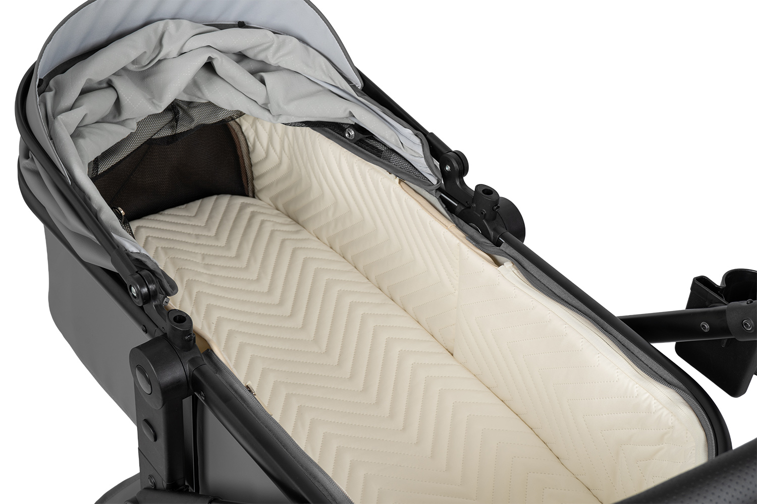Коляска трансформер Aimile Авантюрист / Adventurer серый - фото 5