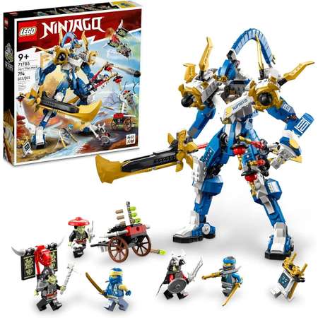 Конструктор LEGO NINJAGO Механический титан Джея блочный