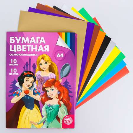 Цветная бумага Disney 10 лист.