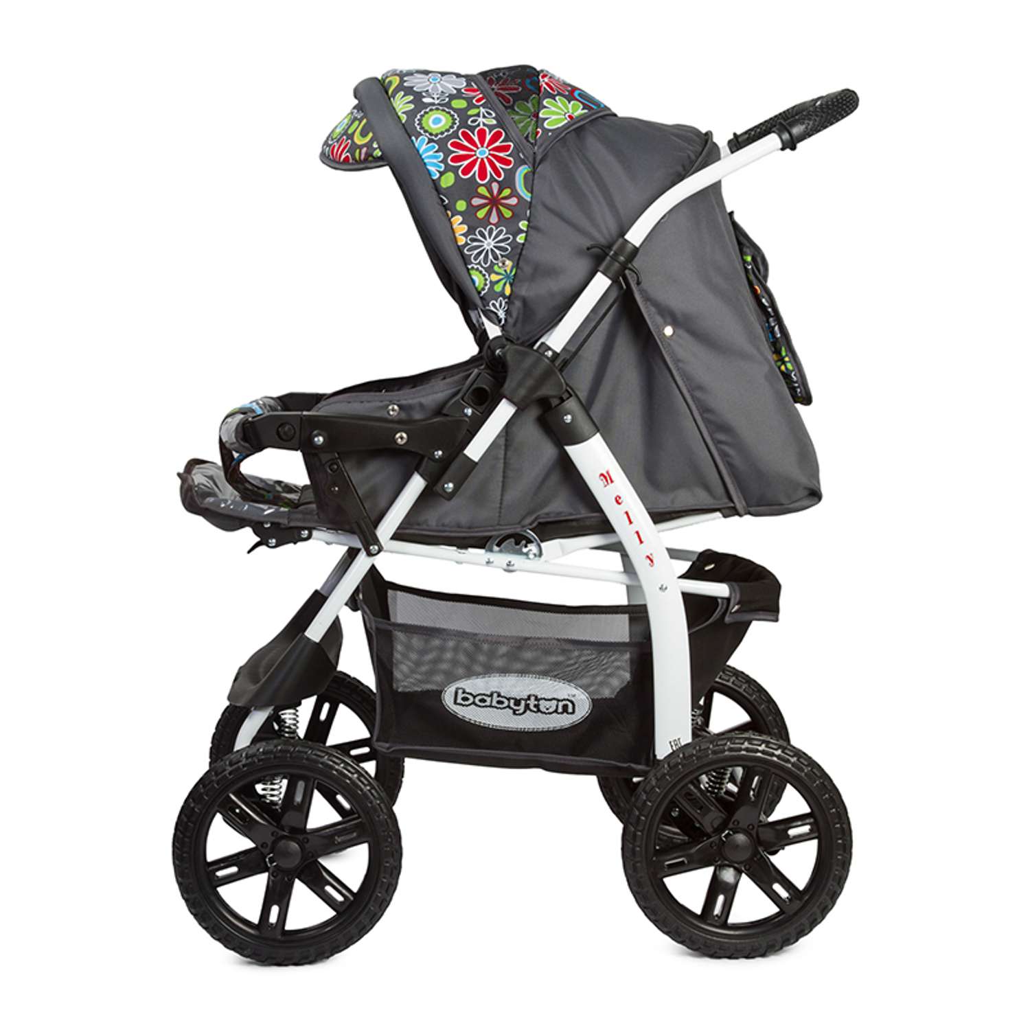 Коляска трансформер Babyton Melly Grey - фото 4