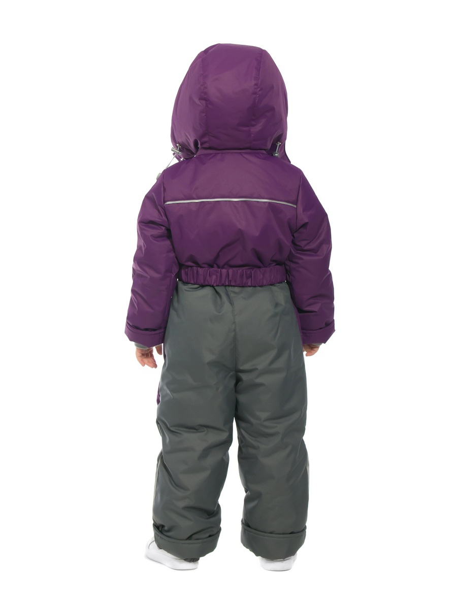 Комбинезон GooDvinKids цвет фиолетовый страна производства Россия ⚡️ заказать за 9144 ₽ в интернет-магазине Детский мир. Размеры в наличии 104, 110, 116, 122. Бесплатная доставка. Читайте отзывы, характеристики, смотрите 7 фото КМ22019-20/пурпур КМ22019-20/пурпур - фото 4