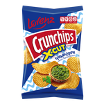 Чипсы рифленые картофельные Lorenz Crunchips X-Cut со вкусом Чимичурри 70г