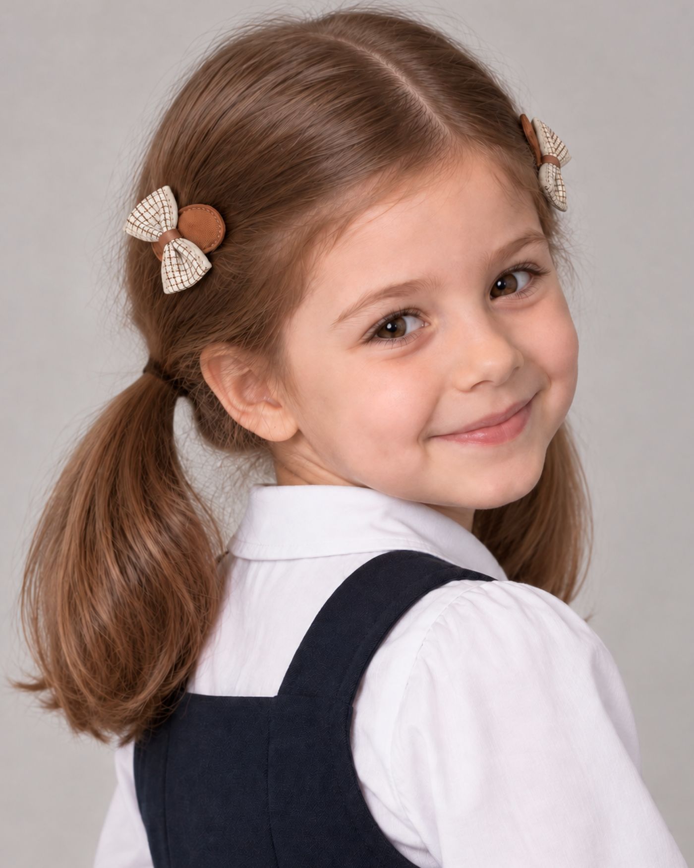 Заколка Demi Star Brown 2 шт. - фото 4