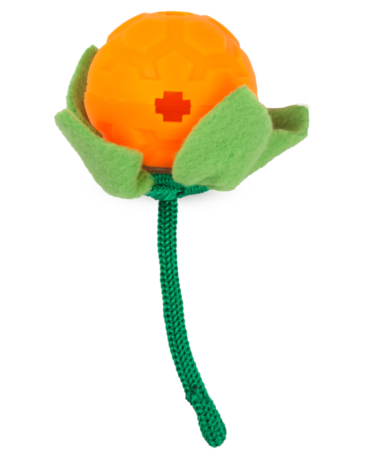 Игрушка для собак Barbaks люминисцентная Апельсин на ветке 5см - фото 2