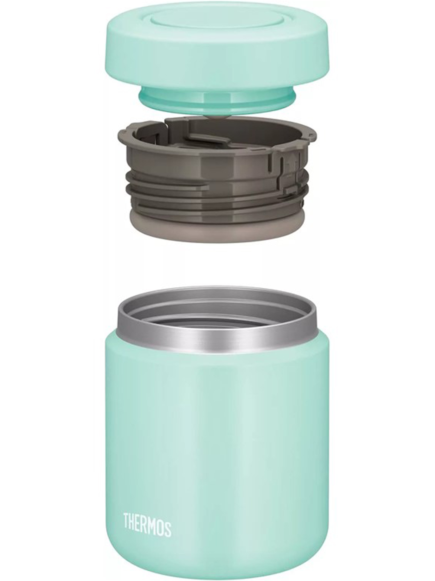 Термос для еды супа 300 мл THERMOS JBR-301 ментоловый – нержавеющая сталь герметичный тепло/холод 5/7 часов - фото 7