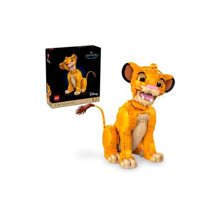 Конструктор LEGO Disney Princess Король Лев молодой Симба 1445 дет.