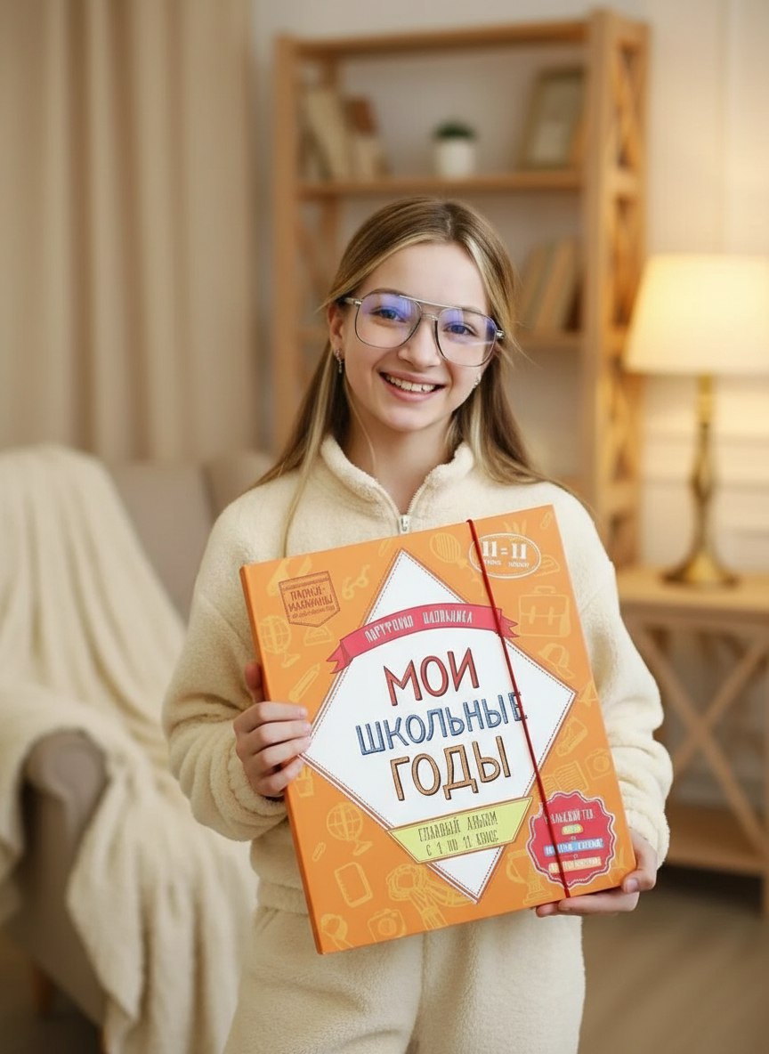 Блокнот HappyLine Портфолио для школьника - фото 1